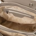 Tulipan Leather Handbag Light Taupe TL141727