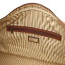 Lisbona Travel Leather Duffle bag - Large Size Brown TL142557