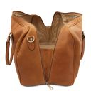 Lisbona Maleta de Viaje en Piel - Modelo Grande Natural TL142557