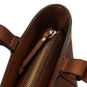 Libra Leather Shoulder bag Black TL142562