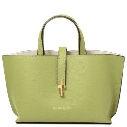 Agatha Leather Handbag Lime Green TL142456