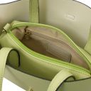 Agatha Leather Handbag Lime Green TL142456