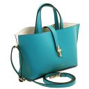 Agatha Sac Cabas en Cuir Turquoise TL142456