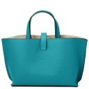 Agatha Sac Cabas en Cuir Turquoise TL142456