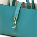 Agatha Sac Cabas en Cuir Turquoise TL142456