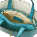 Agatha Handtasche aus Leder Turquoise TL142456