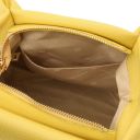 Nora Soft Leather Handbag Pastel yellow TL142372