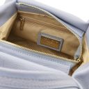 Nora Soft Leather Handbag Light Blue TL142372