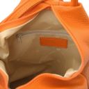 Shanghai Zaino in Pelle Morbida Arancio TL141881