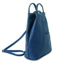 Shanghai Soft Leather Backpack Denim TL141881