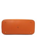 TL Bag Bolso a Mano en Piel Naranja TL142174