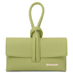 TL Bag Clutch aus Leder Lime TL141990