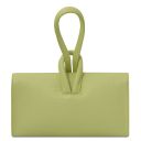 TL Bag Pochette in Pelle Verde Lime TL141990