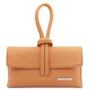 TL Bag Leather Clutch Apricot TL141990