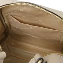 Prisma Soft Leather Backpack Light Taupe TL142483