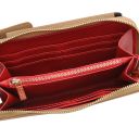 TL Bag Portefeuille/supporte Pour Téléphone en Cuir Avec Bandoulière Caramel TL142323