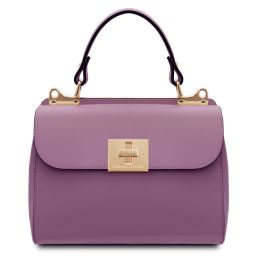 Armonia Leather Handbag Lilac TL142286