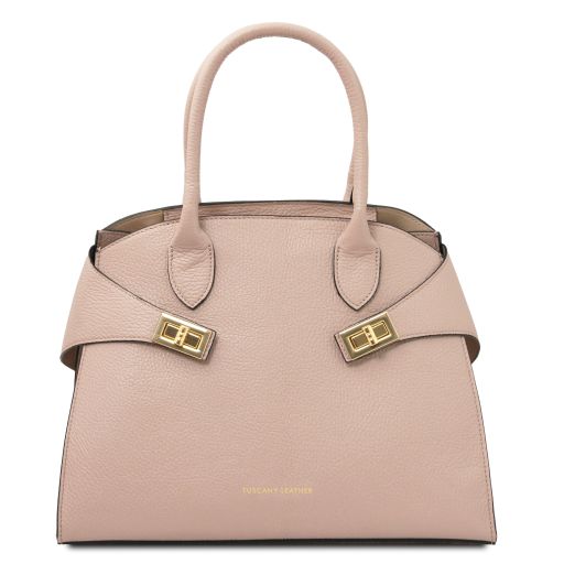 Coccola Bolso a Mano en Piel Nude TL142421