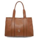 Callie Sac Bandoulière en Cuir Souple Cognac TL142415