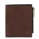Exclusive Leather Wallet for men Dark Brown TL142591