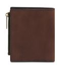 Exclusive Leather Wallet for men Dark Brown TL142591