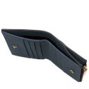 Exclusive Leather Wallet Темно-синий TL142591