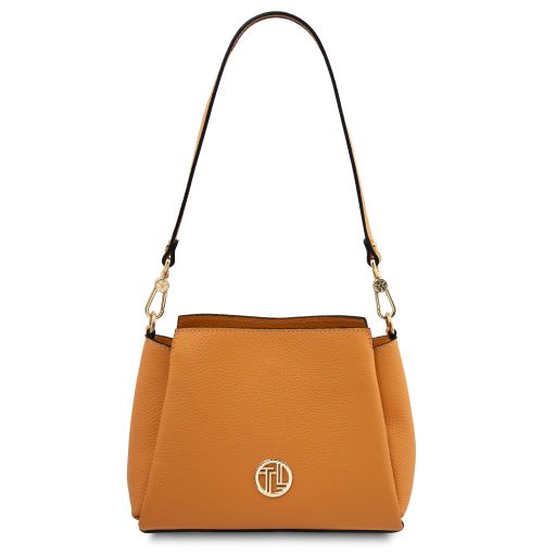 Abby Bolso Noche en Piel Apricot TL142500