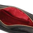 Cubetto Borsa a Tracolla in Pelle Nero TL142499