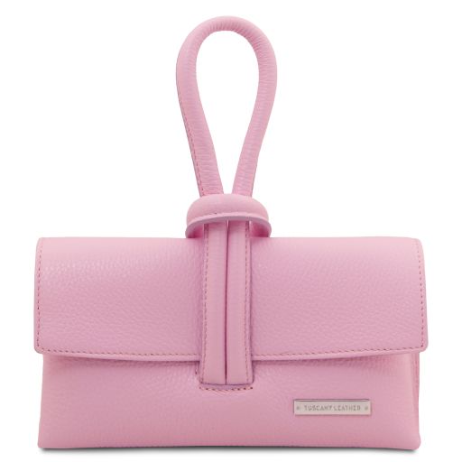 TL Bag Leather Clutch Ballet Pink TL141990