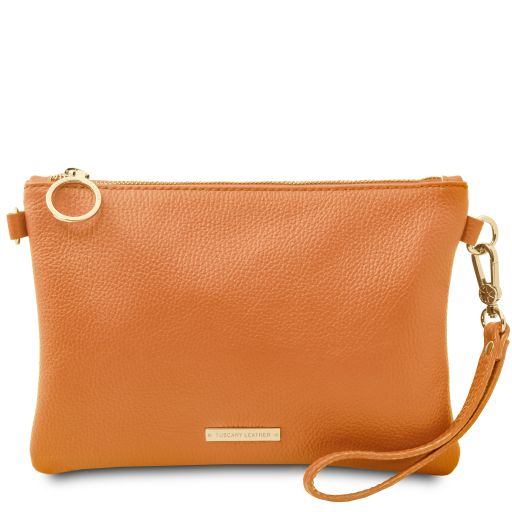 TL Bag Sac à Main en Cuir Souple Apricot TL142029