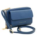 Urania Monedero/soporte Para Celular en Piel con Bandolera Denim TL142433