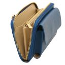 Urania Monedero/soporte Para Celular en Piel con Bandolera Denim TL142433