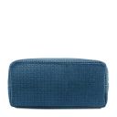TL KeyLuck Bolso Shopping en Piel Imprimida Tejida Denim TL141573