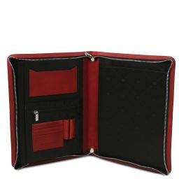 Tiberio Leather Document Case Красный TL142556