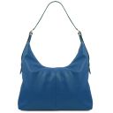 Plenia Borsa Shopping in Pelle Denim TL142569