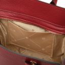 Origami Bolso en Piel Rojo TL142507