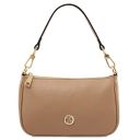 Parfait Pochette in Pelle Caramello TL142559