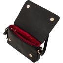 Biscuit Borsa a Tracolla in Pelle Morbida Nero TL142582