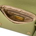Biscuit Soft Leather Shoulder bag Lime Green TL142582