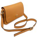 Biscuit Soft Leather Shoulder bag Apricot TL142582