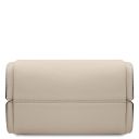 Soave Soft Leather Handbag Beige TL142583