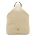 Dublin Zaino in Pelle Morbida Beige TL142501