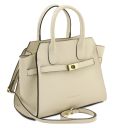 Origami Leather Tote Beige TL142507