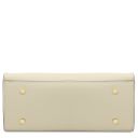 Origami Leather Tote Beige TL142507