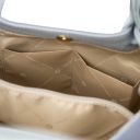 Diade Shopper-Tasche aus Weichem Leder Himmelblau TL142587