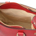 Croque Sac Cabas en Cuir Rouge Lipstick TL142565