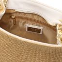 TL Bag Bolso Cubo en Rafia Blanco TL142208
