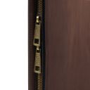 Augusto Konferenzmappe aus Leder mit Ringmechanik Dunkelbraun TL142555