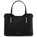 Olimpia Leather Tote Black TL142561