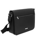 Messenger Sac Messenger en Cuir Saffiano Noir TL142549